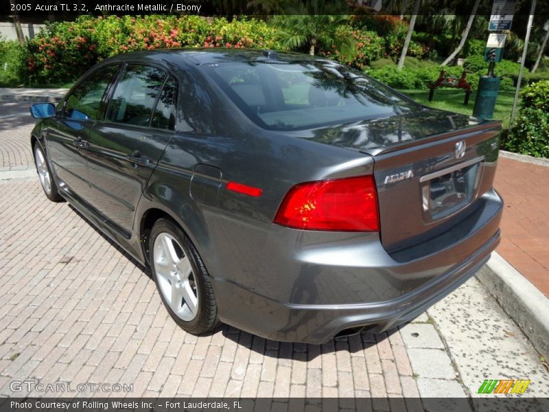 Anthracite Metallic / Ebony 2005 Acura TL 3.2