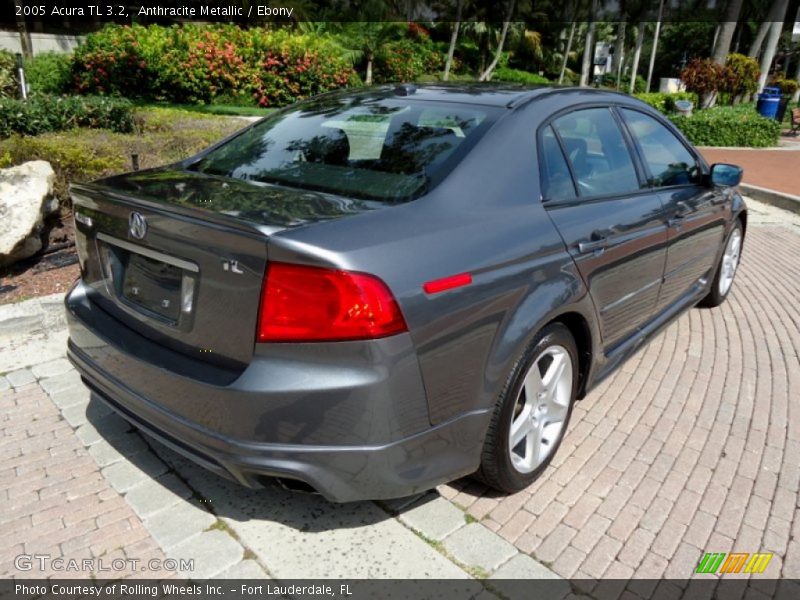 Anthracite Metallic / Ebony 2005 Acura TL 3.2