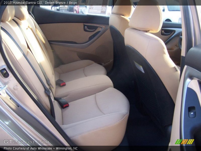 Desert Bronze / Beige 2013 Hyundai Elantra GLS