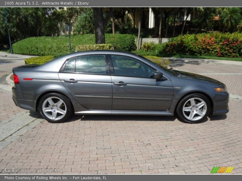Anthracite Metallic / Ebony 2005 Acura TL 3.2