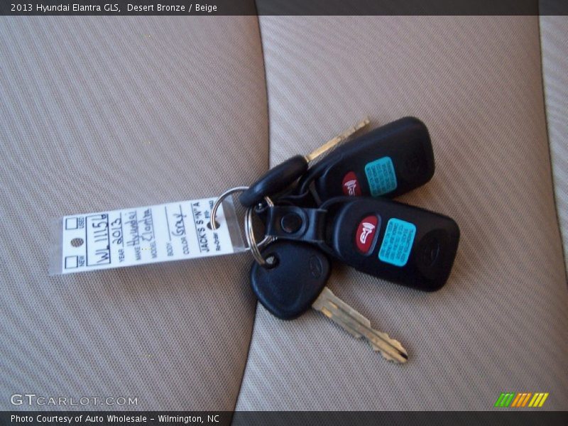 Desert Bronze / Beige 2013 Hyundai Elantra GLS