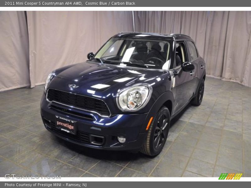 Cosmic Blue / Carbon Black 2011 Mini Cooper S Countryman All4 AWD