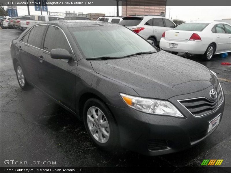 Magnetic Gray Metallic / Ash 2011 Toyota Camry LE