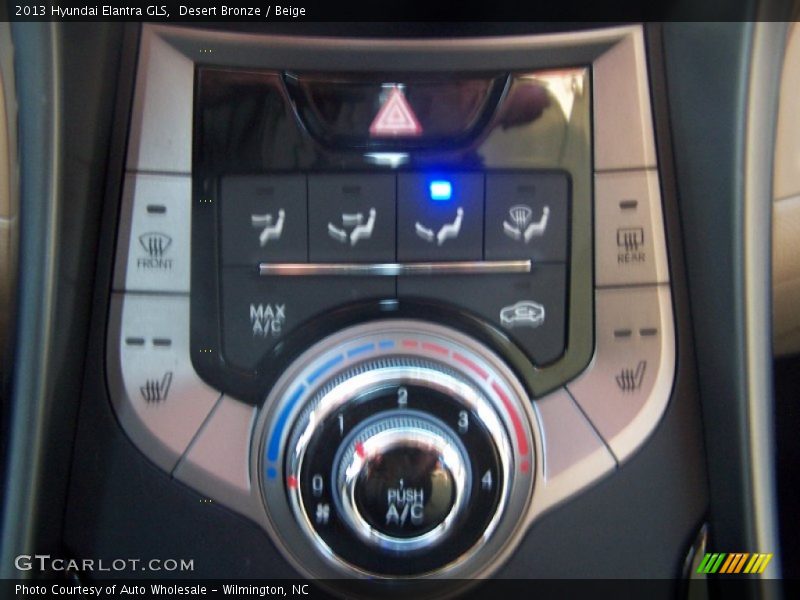 Desert Bronze / Beige 2013 Hyundai Elantra GLS
