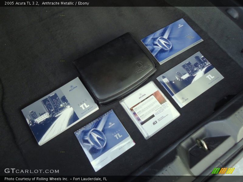 Anthracite Metallic / Ebony 2005 Acura TL 3.2