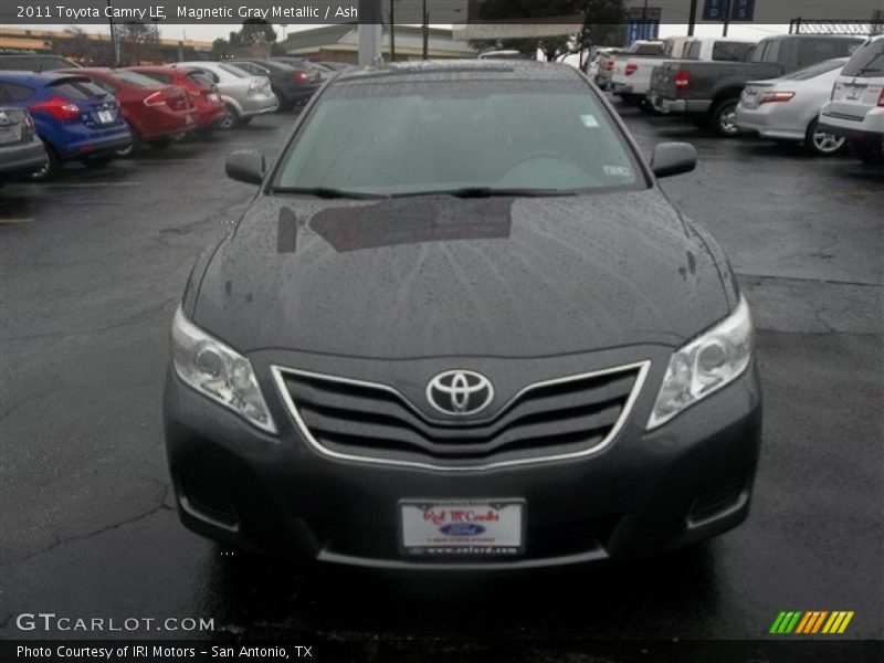 Magnetic Gray Metallic / Ash 2011 Toyota Camry LE