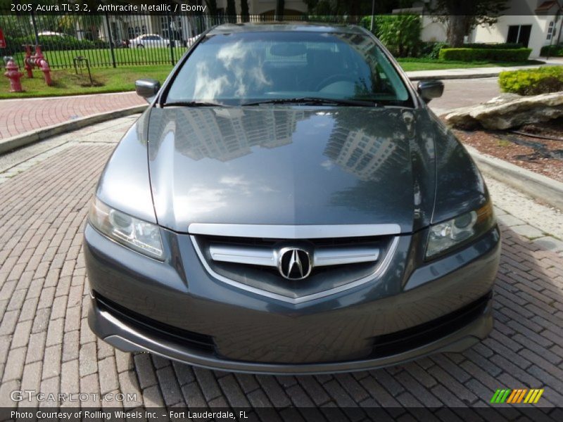 Anthracite Metallic / Ebony 2005 Acura TL 3.2