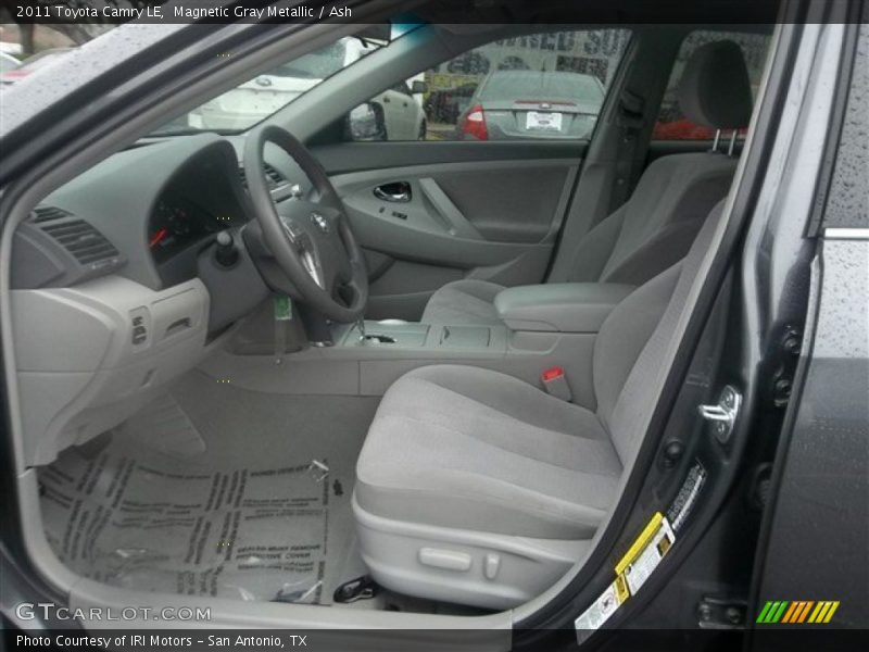 Magnetic Gray Metallic / Ash 2011 Toyota Camry LE