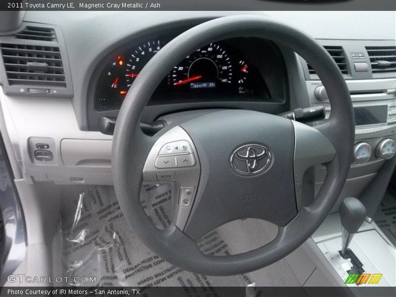 Magnetic Gray Metallic / Ash 2011 Toyota Camry LE