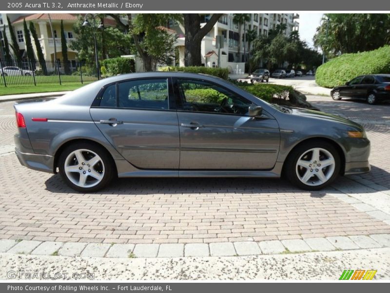 Anthracite Metallic / Ebony 2005 Acura TL 3.2