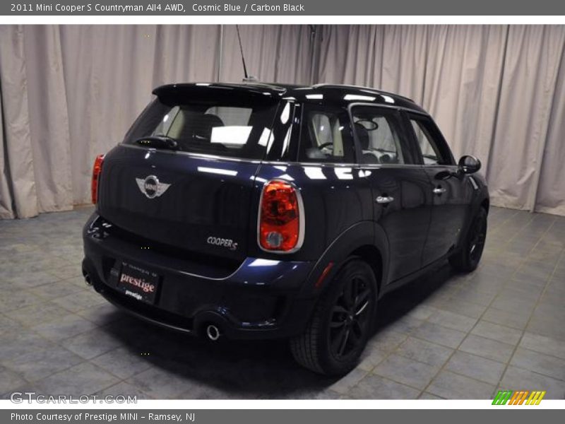 Cosmic Blue / Carbon Black 2011 Mini Cooper S Countryman All4 AWD