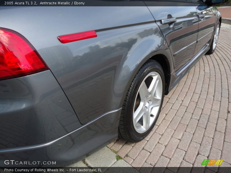 Anthracite Metallic / Ebony 2005 Acura TL 3.2