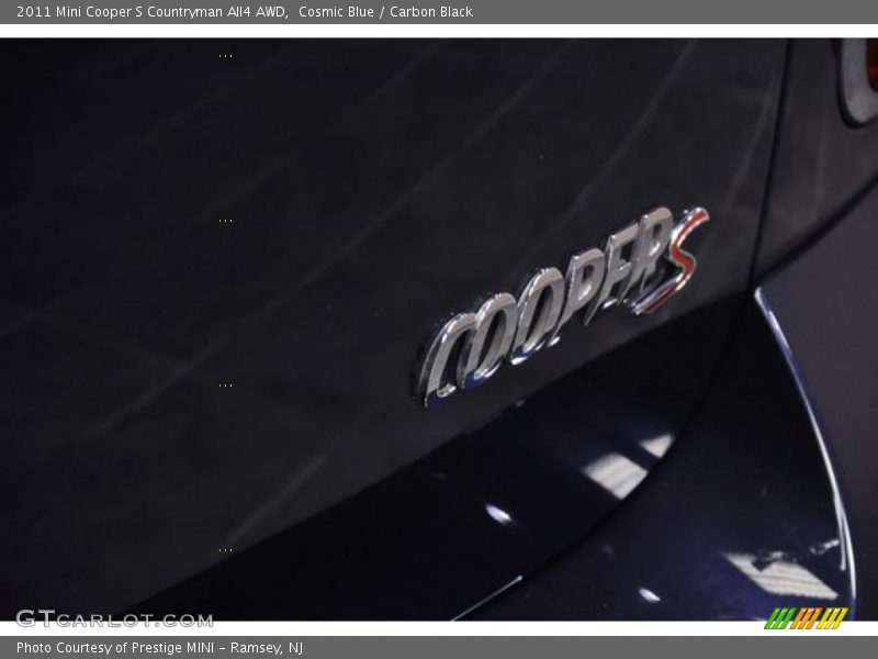 Cosmic Blue / Carbon Black 2011 Mini Cooper S Countryman All4 AWD