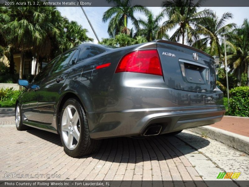 Anthracite Metallic / Ebony 2005 Acura TL 3.2