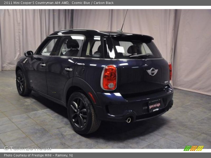 Cosmic Blue / Carbon Black 2011 Mini Cooper S Countryman All4 AWD