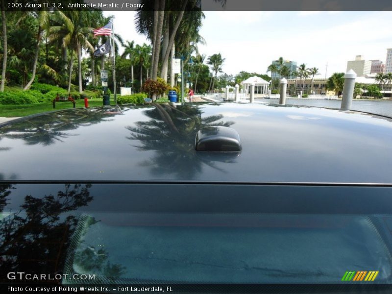 Anthracite Metallic / Ebony 2005 Acura TL 3.2