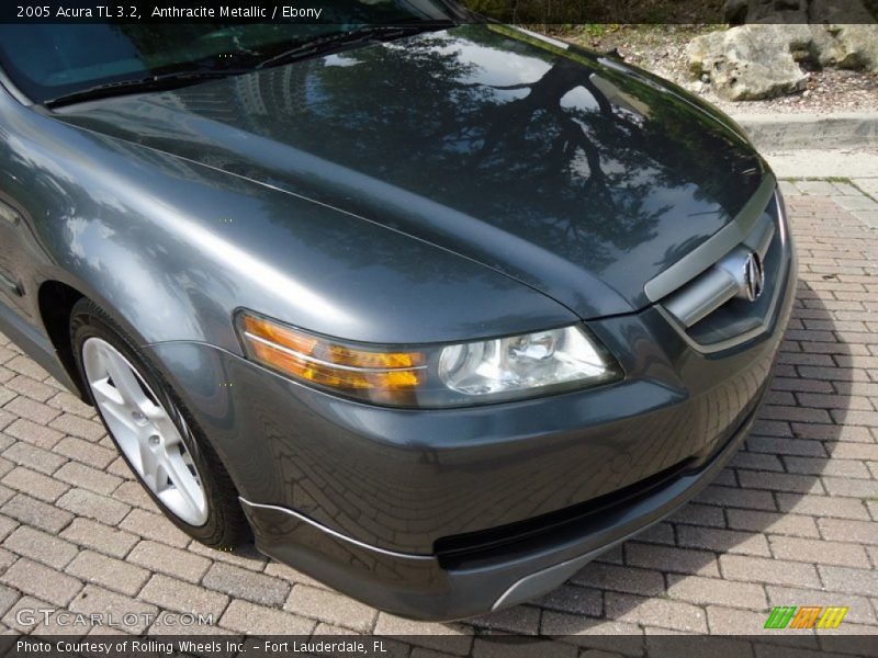 Anthracite Metallic / Ebony 2005 Acura TL 3.2