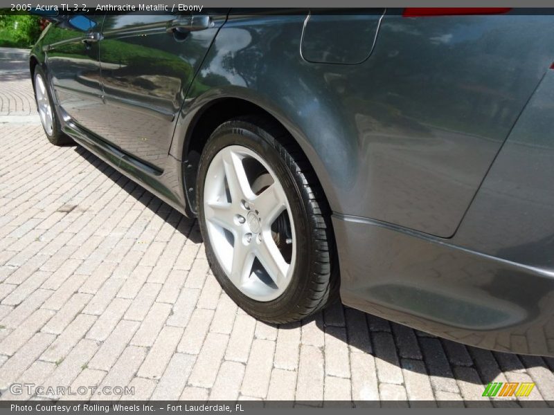 Anthracite Metallic / Ebony 2005 Acura TL 3.2