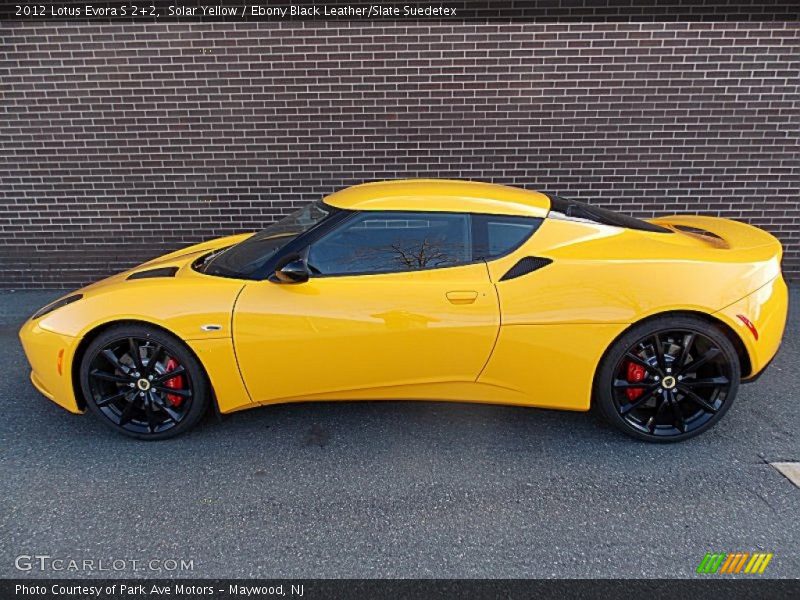  2012 Evora S 2+2 Solar Yellow