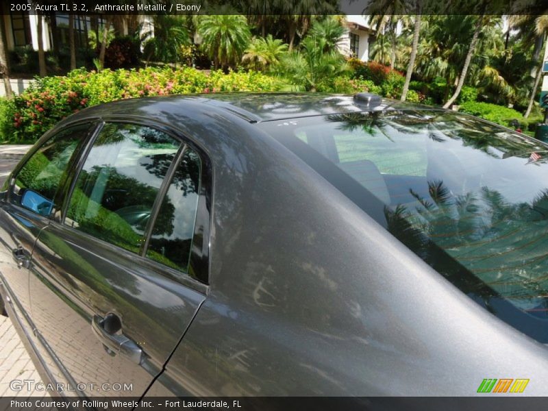 Anthracite Metallic / Ebony 2005 Acura TL 3.2