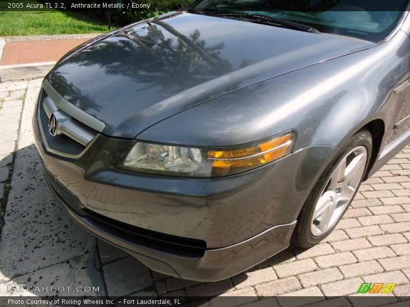 Anthracite Metallic / Ebony 2005 Acura TL 3.2