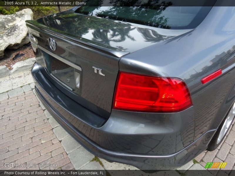 Anthracite Metallic / Ebony 2005 Acura TL 3.2