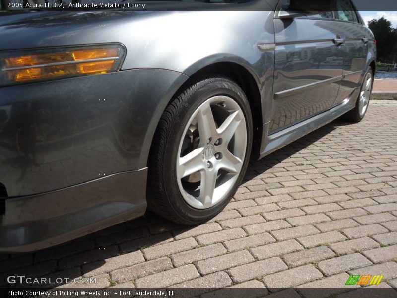 Anthracite Metallic / Ebony 2005 Acura TL 3.2