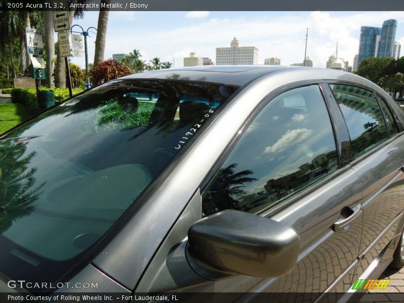 Anthracite Metallic / Ebony 2005 Acura TL 3.2