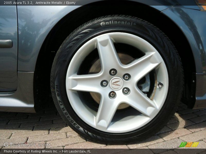 Anthracite Metallic / Ebony 2005 Acura TL 3.2