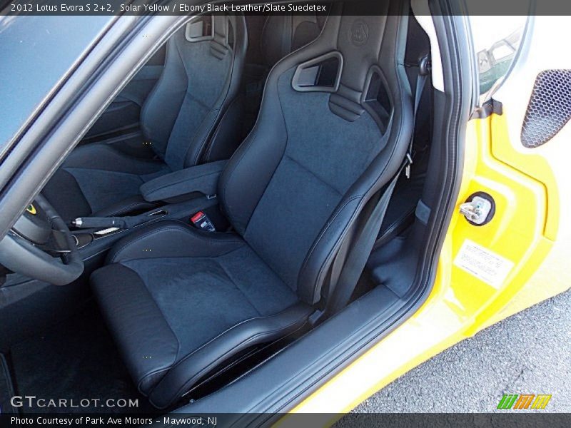 Front Seat of 2012 Evora S 2+2