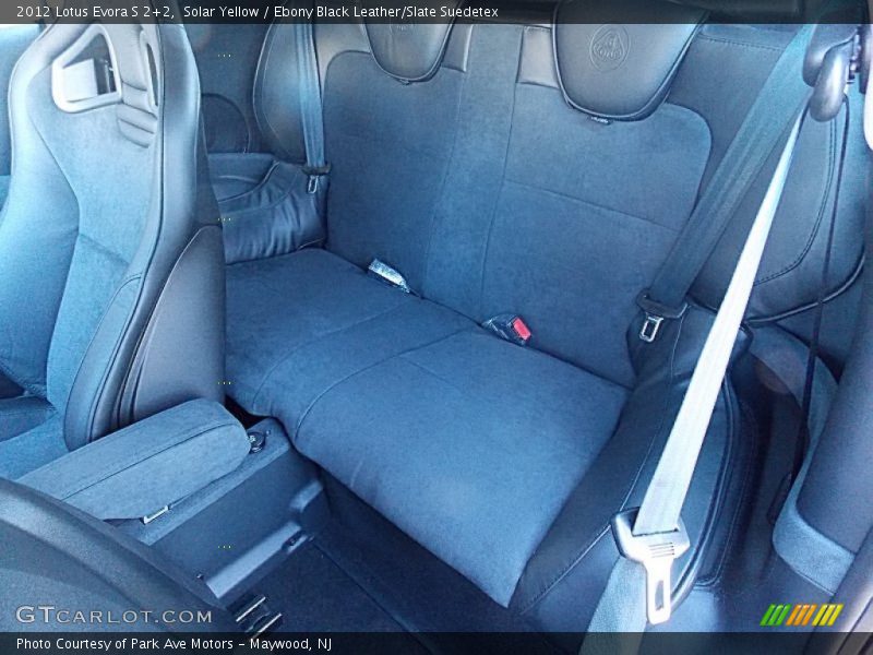 Rear Seat of 2012 Evora S 2+2