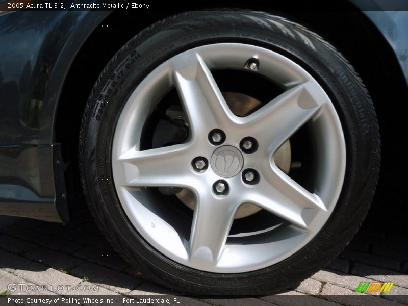 Anthracite Metallic / Ebony 2005 Acura TL 3.2