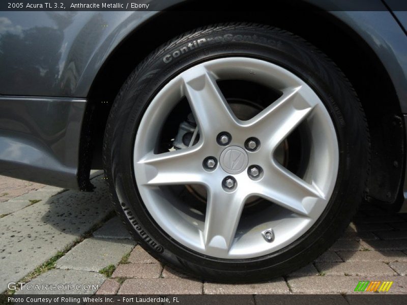 Anthracite Metallic / Ebony 2005 Acura TL 3.2