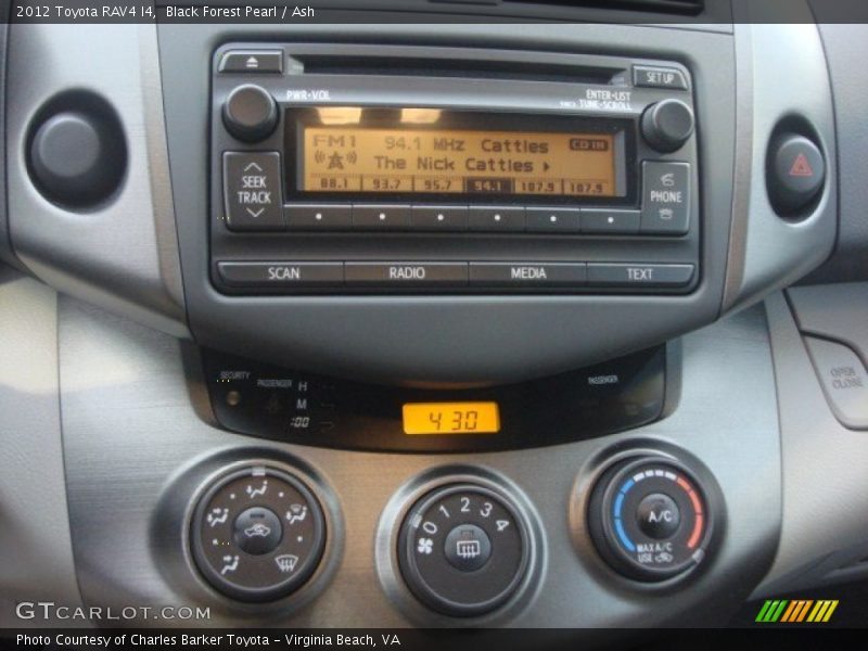 Black Forest Pearl / Ash 2012 Toyota RAV4 I4
