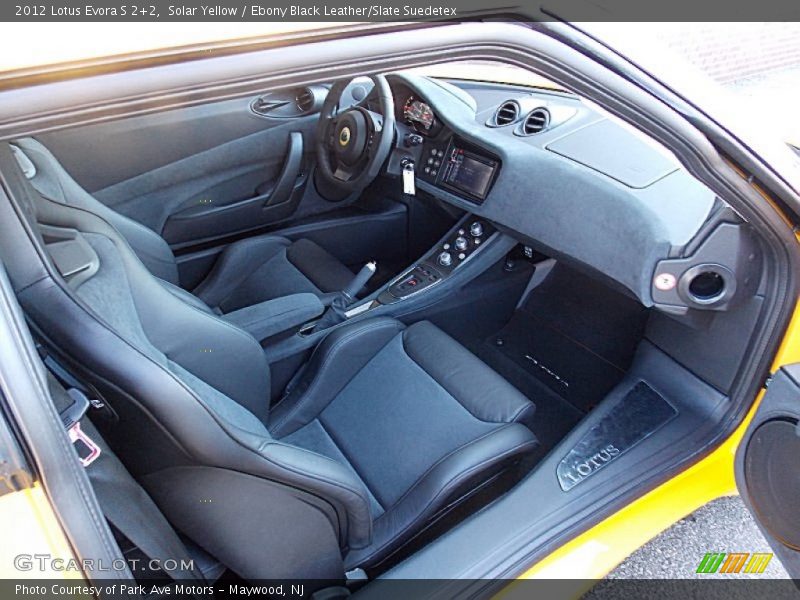  2012 Evora S 2+2 Ebony Black Leather/Slate Suedetex Interior