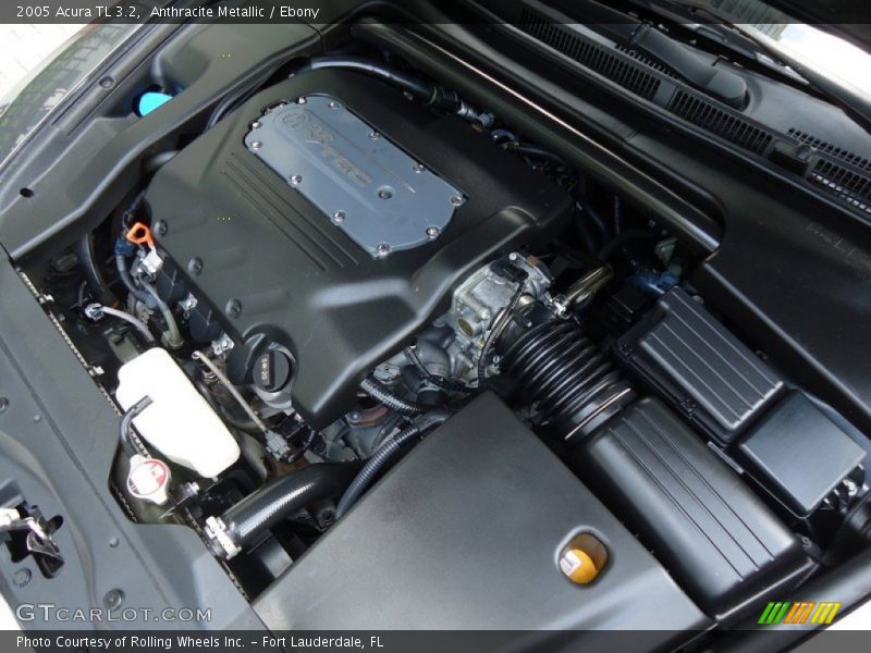 Anthracite Metallic / Ebony 2005 Acura TL 3.2