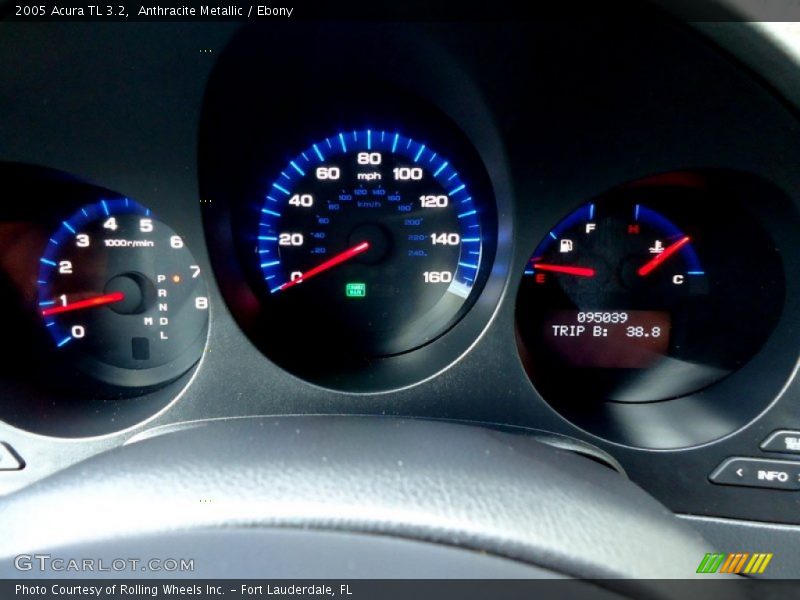 Anthracite Metallic / Ebony 2005 Acura TL 3.2