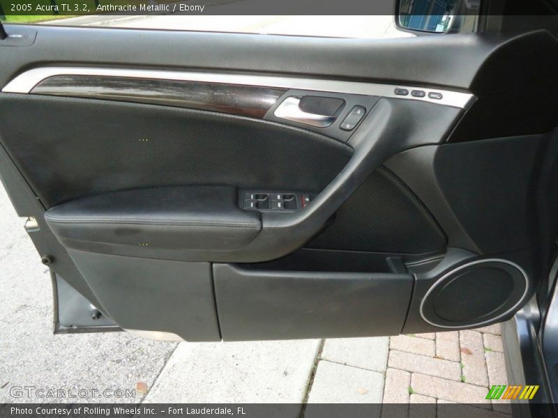 Anthracite Metallic / Ebony 2005 Acura TL 3.2