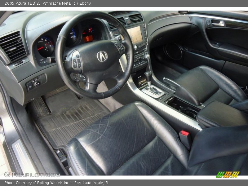 Anthracite Metallic / Ebony 2005 Acura TL 3.2