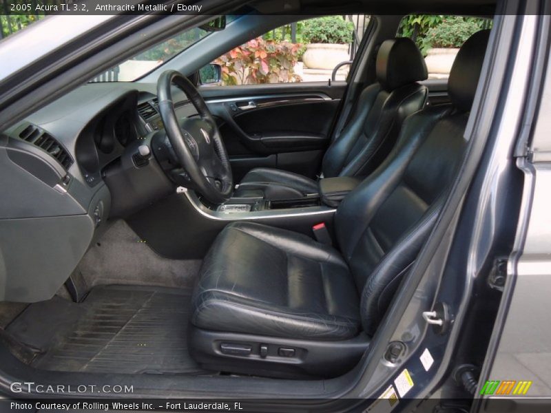 Anthracite Metallic / Ebony 2005 Acura TL 3.2