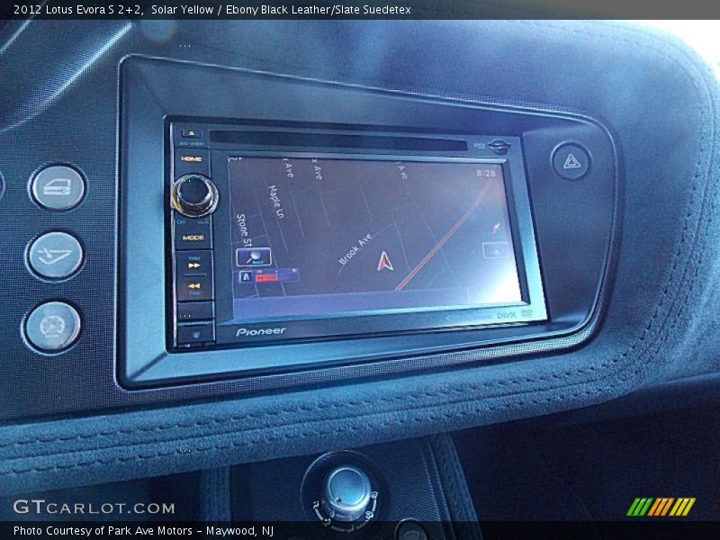 Navigation of 2012 Evora S 2+2