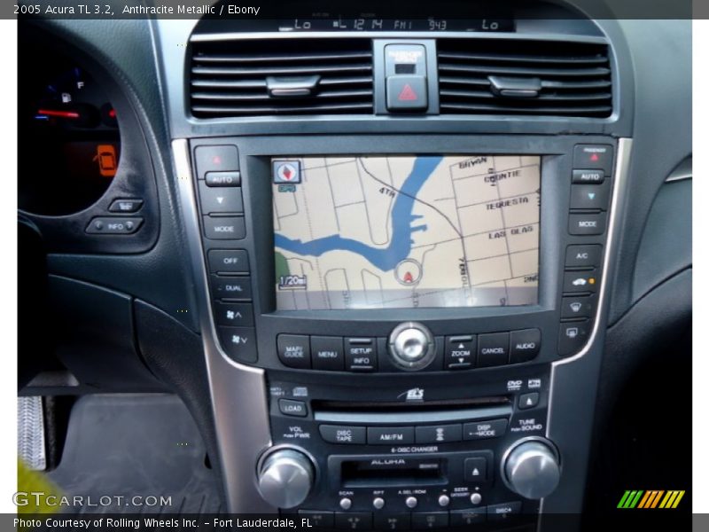 Anthracite Metallic / Ebony 2005 Acura TL 3.2