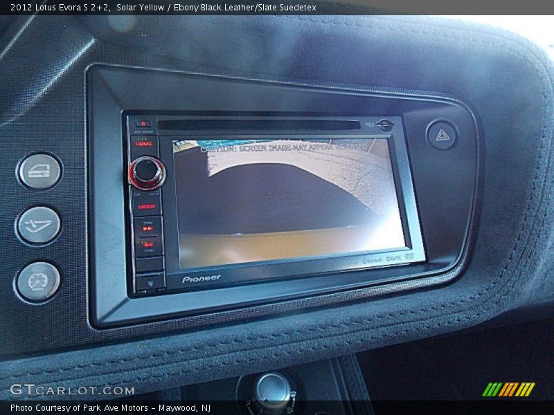 Solar Yellow / Ebony Black Leather/Slate Suedetex 2012 Lotus Evora S 2+2