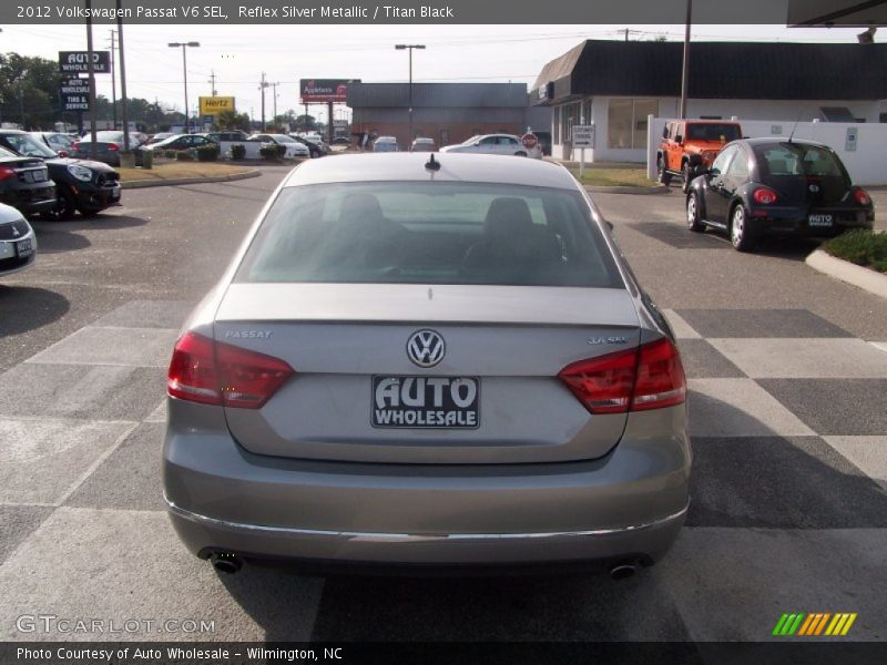 Reflex Silver Metallic / Titan Black 2012 Volkswagen Passat V6 SEL