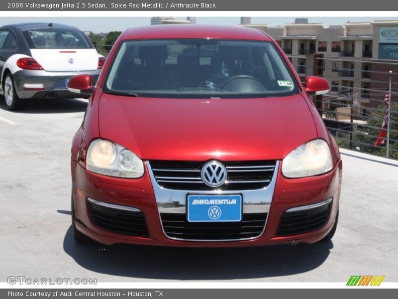 Spice Red Metallic / Anthracite Black 2006 Volkswagen Jetta 2.5 Sedan