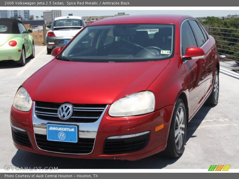 Spice Red Metallic / Anthracite Black 2006 Volkswagen Jetta 2.5 Sedan
