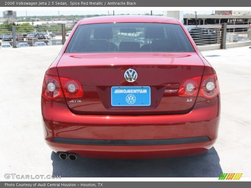 Spice Red Metallic / Anthracite Black 2006 Volkswagen Jetta 2.5 Sedan