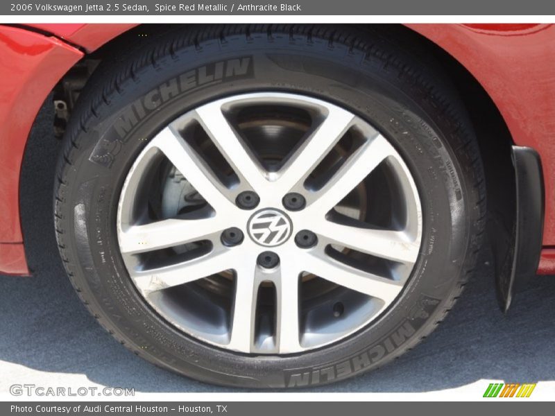 Spice Red Metallic / Anthracite Black 2006 Volkswagen Jetta 2.5 Sedan