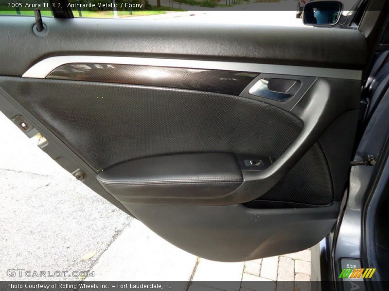 Anthracite Metallic / Ebony 2005 Acura TL 3.2