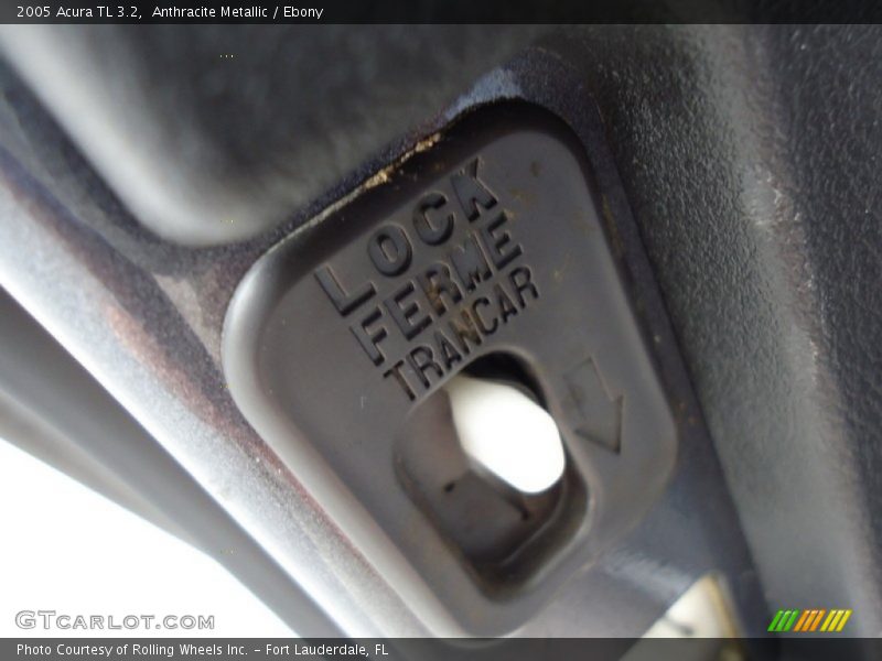 Anthracite Metallic / Ebony 2005 Acura TL 3.2